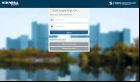 
							         CTBTO WEB PORTAL: Login - CTBTO Access Management								  
							    