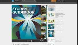 
							         CTC Student Guidebook - SlideShare								  
							    