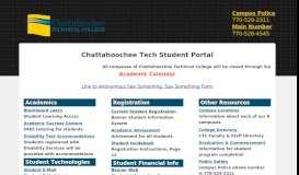 
							         CTC Student Portal :: Home - Chattahoochee Tech								  
							    