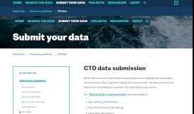 
							         CTD data submission to BODC - British Oceanographic Data Centre								  
							    