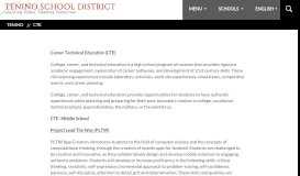 
							         CTE - Tenino School District								  
							    