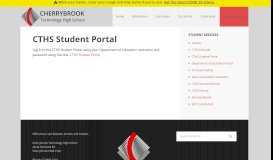 
							         CTHS Student Portal - Cherrybrook Technology High School								  
							    
