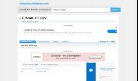 
							         ctmail.ct.gov at WI. Outlook Web App - Website Informer								  
							    