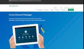 
							         Ctrip Channel Manager - Sign up and connect your hotel with ...								  
							    