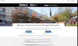 
							         CU Apply - Home - Coventry University								  
							    