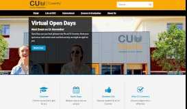 
							         CU Coventry | Coventry University								  
							    
