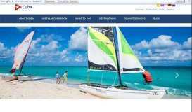 
							         Cuba Travel | Tourism Portal								  
							    