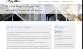 
							         CUC - e Appalti FVG - Regione FVG								  
							    