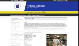 
							         Culinary Arts - Technical and Career Education Center								  
							    