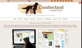 
							         Cumberland Animal Clinic, Cumberland, Maine / Petly Portal								  
							    