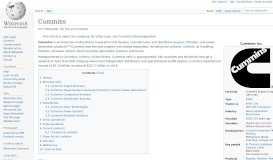 
							         Cummins - Wikipedia								  
							    