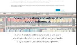 
							         CuratorCR - Evidence Partners								  
							    