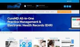 
							         CureMD Medical Office Software | MediPro, Inc.								  
							    