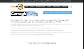 
							         Curragh Online Induction - MyneSight Pty Ltd								  
							    