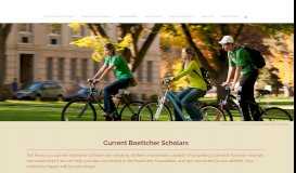 
							         Current Boettcher Scholars - Boettcher Foundation								  
							    