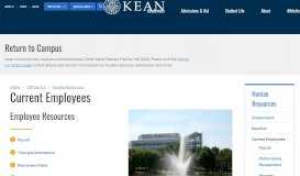 
							         Current Employees | Kean University								  
							    