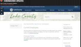 
							         Current Employees | Lake County, IL								  
							    