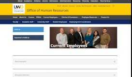 
							         Current Employees - Office of Human Resources University of ...								  
							    