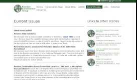 
							         Current Issues – Bowdon Conservation Group								  
							    