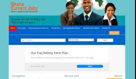 
							         Current Jobs in Ghana - Ghana's Leading Job Recruitment Site								  
							    