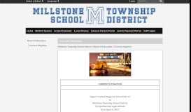 
							         Current Litigation - Millstone Township School District								  
							    