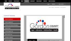 
							         Current Parents / Online Learning - Gordon County Schools								  
							    
