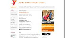 
							         Current Parents – The McGaw YMCA Children's Center								  
							    