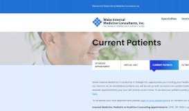 
							         Current Patients - Wake Internal Medicine								  
							    