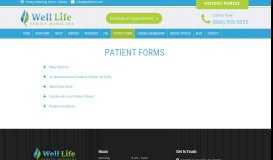 
							         Current Patients - Well Life Family Medicine								  
							    