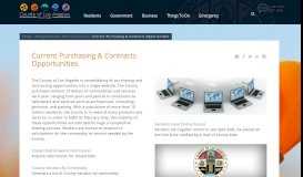
							         Current Purchasing & Contracts Opportunities – COUNTY OF LOS ...								  
							    