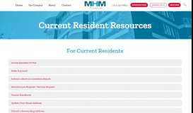 
							         Current Resident Resources | MHM Properties | UIUC Luxury Student ...								  
							    