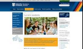
							         Current residents - University of Victoria - UVic								  
							    