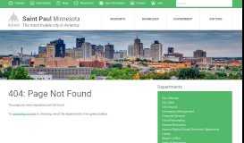 
							         Current Solicitations | Saint Paul, Minnesota - StPaul.gov								  
							    