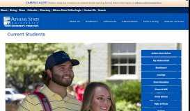 
							         Current Students – Athens State University								  
							    