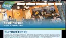 
							         Current students | BE READY - Lethbridge College								  
							    