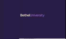 
							         Current Students | Bethel University								  
							    