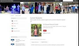 
							         Current Students | Cape Cod Community College								  
							    