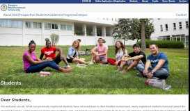 
							         Current Students | Eastern Mediterranean University (EMU), Cyprus								  
							    