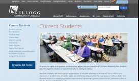 
							         Current Students | Kellogg Community College								  
							    
