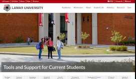 
							         Current Students - Lamar University								  
							    