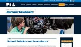 
							         Current Students - PIA: School for Aviation Maintenance and ...								  
							    