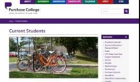 
							         Current Students • Portals • Purchase College								  
							    
