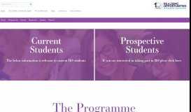 
							         Current Students - Realising Opportunities								  
							    