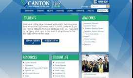
							         Current Students - SUNY Canton								  
							    