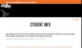 
							         Current Students - William Angliss Institute								  
							    