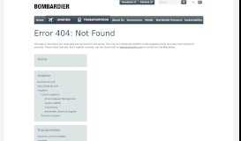 
							         Current suppliers | Aerospace | Bombardier								  
							    