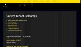 
							         Current Tenant Resources - Marquette Rentals								  
							    