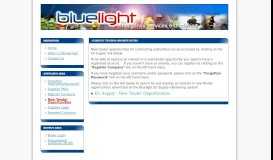 
							         Current Tender Opportunities - BlueLight Portal								  
							    