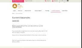 
							         Current Vacancies - ARK Housing Association								  
							    