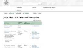 
							         Current Vacancies - Australian Bureau of Statistics - Acendre								  
							    